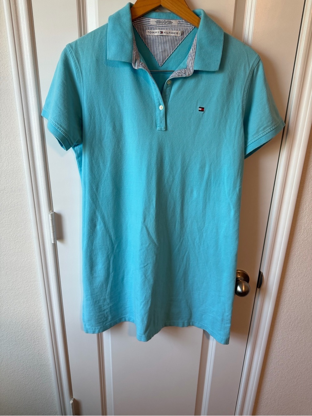⚡️NWOT Tommy Hilfiger Light Blue Polo Dress